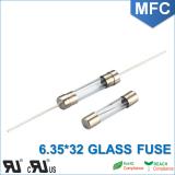 MFC 6.0*30mm 6.35X32mm Fast-Acting Glass Tube Fuse 0.1-30A