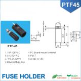 PCB Mount Glass Fuse Holders
